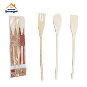 SET 3 USTENSILES DE CUISINE EN BOIS  41161 ARTEREGAL