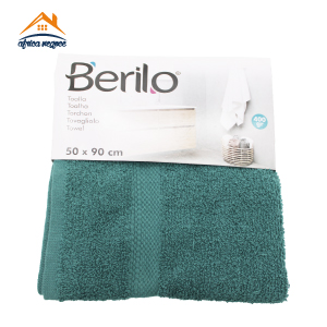 SERVIETTE LISSE BLEU 89673