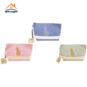 TROUSSE DE PLAGE AVEC POMPONS 53317