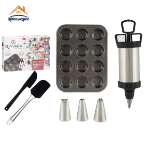 ENSEMBLE DE CUISINE 3 PCS ACCESOIRES PATISSERIE 89955 ARTE