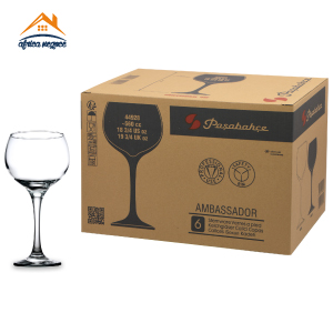 C6 VERRES A PIED AMBASSADOR 560CC  44928 PASABAHCE/1