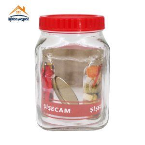 POT CARREE  A/C ROUGE TWIST OFF 100 170399 SISECAM