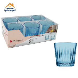C6 VERRES LUZIA TURQUOISE 520244 PASABAHCE