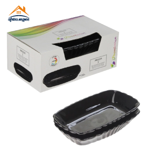 SET 2 RAVIERS SNACK MEZZE BLACK 53392 PASABAHCE