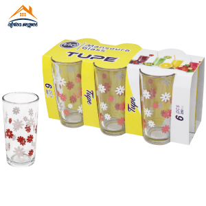 C6 VERRES TUPES TOURNESOLS MG GLASS