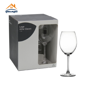 C4 VERRES A PIED ENOTECA GB 44738 LARGE WINE GLASSES PASABAHCE