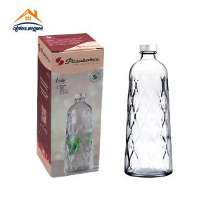 BOUTEILLE A EAU LEAFY A/C CHROME 1035CC GB 80405 PASABAHCE