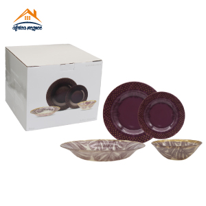 SERVICE DE TABLE DECORE16PCS MADAME COCO 96822 PASABAHCE