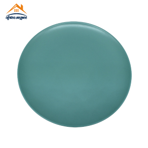 ASSIETTE PLATE TURQUOISE  26CM EN  STONEWARE VISTA ALEGRE  PORTUGAL
