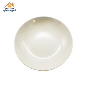 ASSIETTE CREUSE 23 NEW  BEIGE STONEWARE  VISTA  AKLEGREPORTUGAL