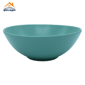 BOL 16CM TURQUOISE EN  STONEWARE  VISTA ALEGRE PORTUGAL