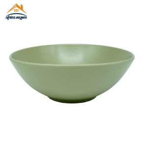 BOL VERT PISTACHE 16CM  EN STONEWARE  VISTA ALEGRE PORTUGAL