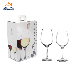 SERVICE 12 VERRES A PIED  AMBER 96844  (6*440275+6*440265) PASABAHCE