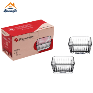 C4 BOLS CARRES FREZYA 16.5CM GB 530313  PASABAHCE