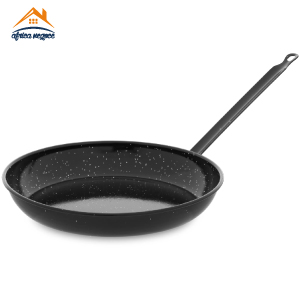 POELE A PAELLA EMAILLEE PLATE A/MANCHE 22CM REF 0922 ESPAGNE