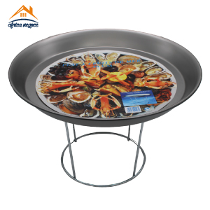 PLATEAU FRUITS DE MER 40CM + SUPPORT REF 2801+3301 VAELLO