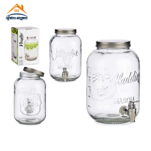 DISTRIBUTEUR EN VERRE A/ROBINET 3.8L 77665 VIVALTO