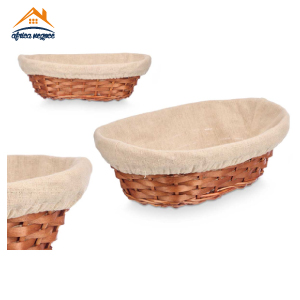 PANIER OVAL EN OSIER PM 94590 GIFT DECOR