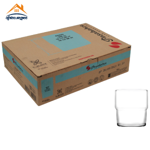 VERRE A EAU HILL FB 30CL V BLOCK 420945 PASABAHCE