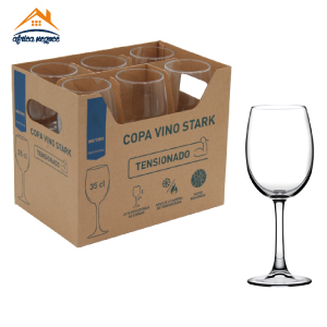 C6 VERRES A PIED STARK 350CC ALAR CEGECO 440154 PASABAHCE