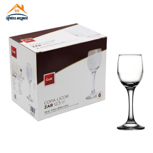 C6 VERRES A PIED LIQUEUR ZAR 125CC COK 44994 PASABAHCE