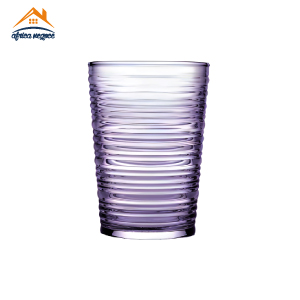 VERRE A EAU GRENADA SPIRAL PURPLE 25CL 420072 PASABAHCE