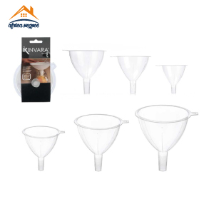 SET3 ENTONNOIRS TRANSPARENTS MULTIUSAGE 10692 ARTEREGAL