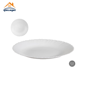 ASSIETTE PLATE CLASSIC 24CM OPAL VIVALTO 77763