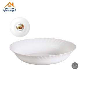 PLAT ROND CREUX 28CM OPAL CLASSIC 92487 VIVALTO