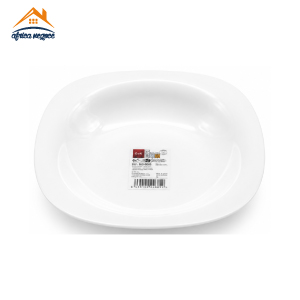 ASSIETTE CREUSE 22CM CARREE BOREAL 160-0065 COK SPAIN